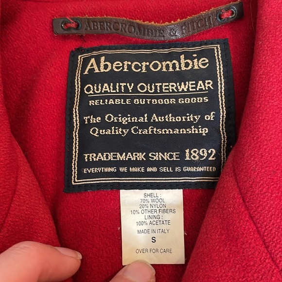 Vintage Abercrombie Pea Coat - Picture 2 of 8